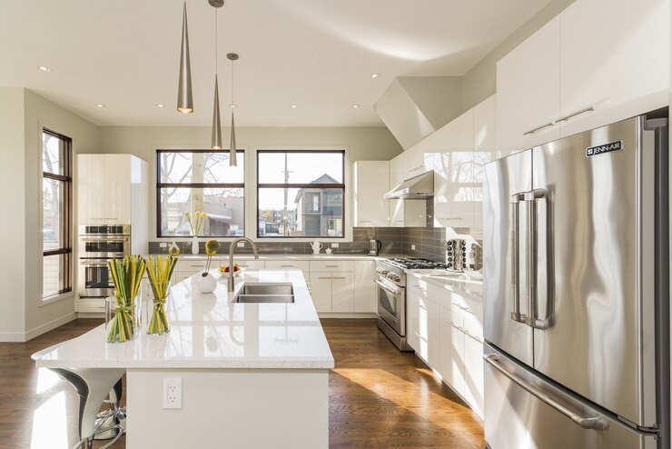 beautiful-shot-modern-house-kitchen_181624-2943