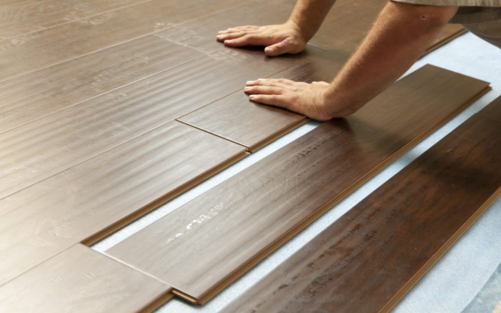 wood floor installation img